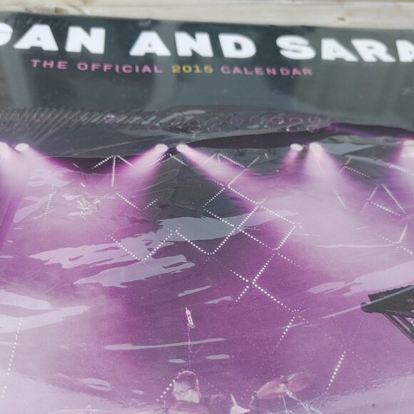 TEGAN and SARA Wall Calendar RETRO 2015 TOUR PHOTOS BNIP - Picture 2 of 4